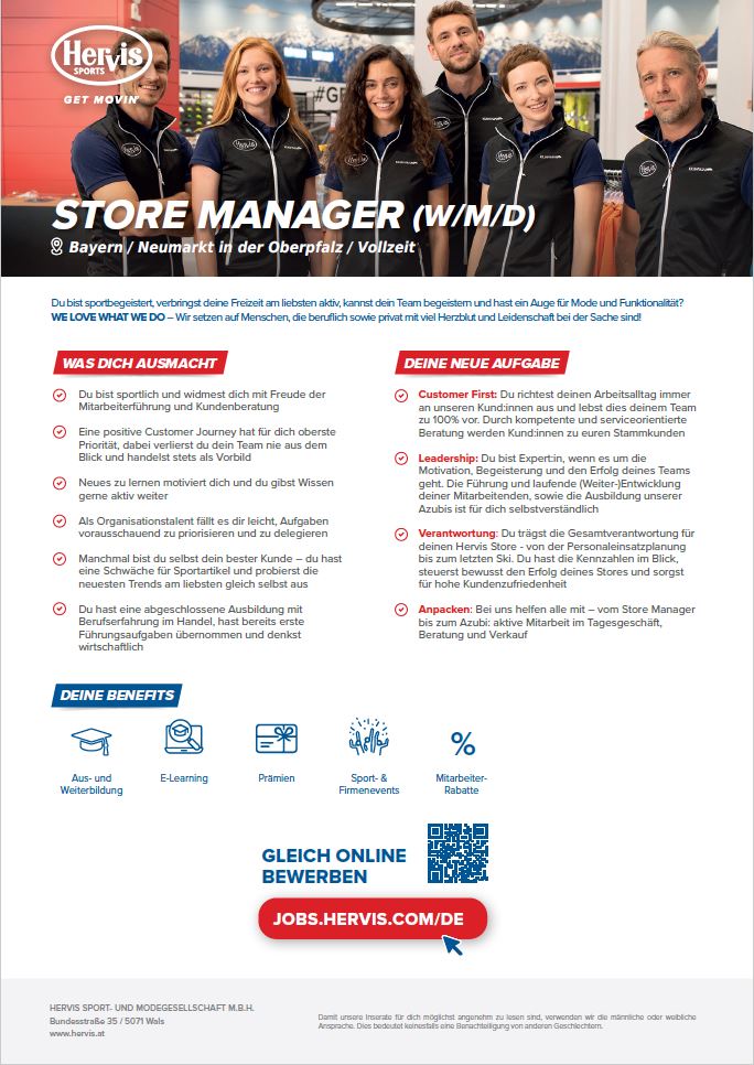 Hervis Store Manager
